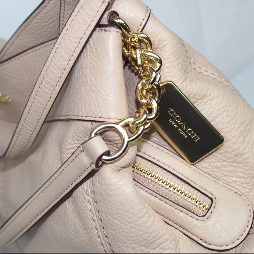 COACH Lexy Shoulder Bag in Pink - Picture 5 of 10